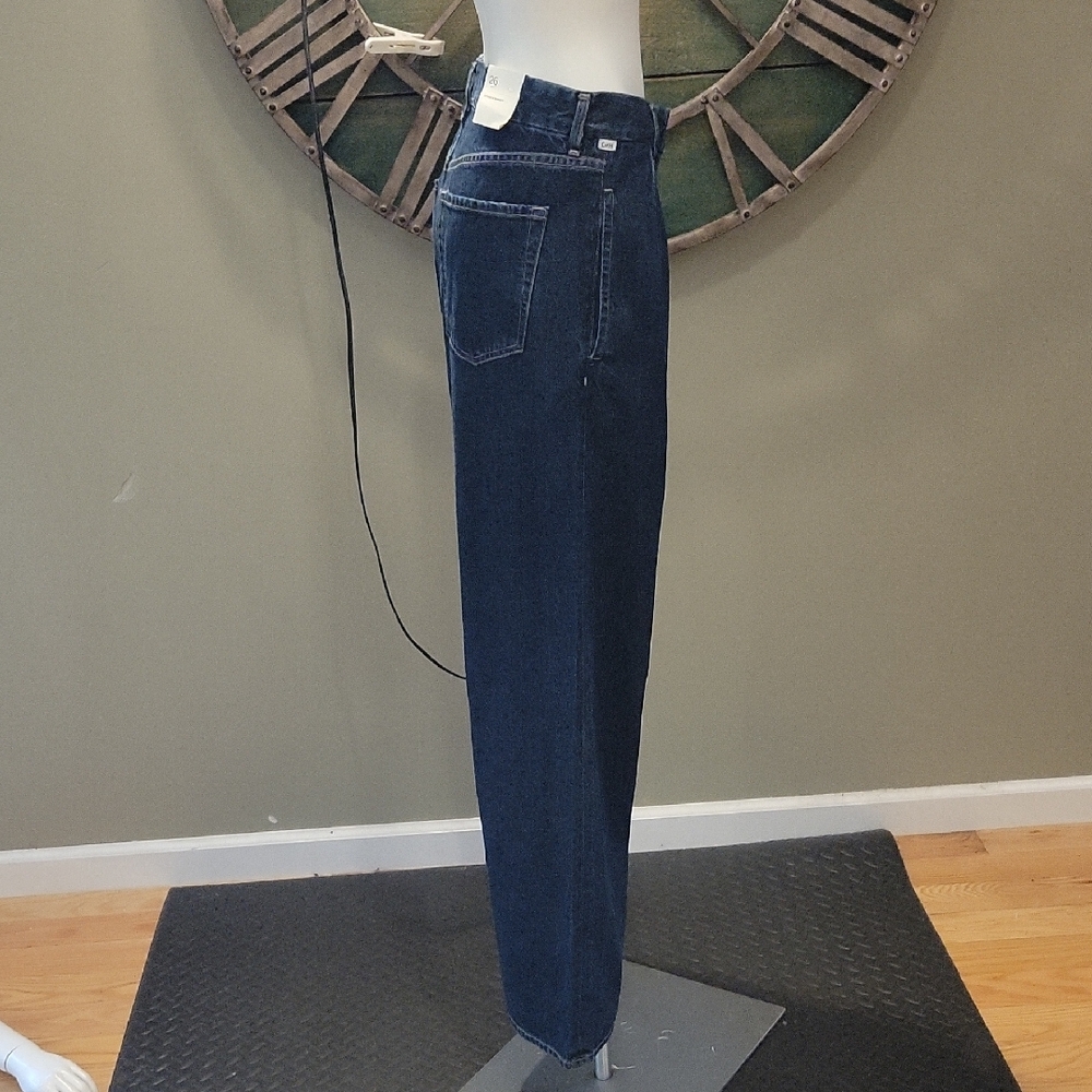 Citizens Of Humanity Petra Pleated Trouser Wide Leg Jean In Eden - Picture 3 of 16